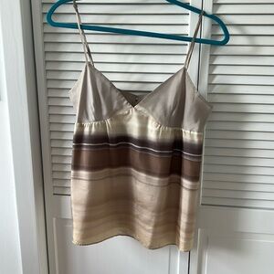 Theory Silk Cami Tank Size Large